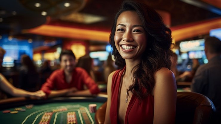 tompel slot platform showing live-dealer table, sportsbook odds, and mobile app interface